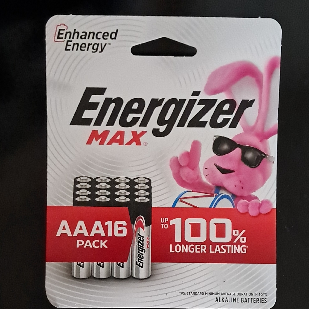 Energizer Max AAA Alkaline Batteries - 16 Pack